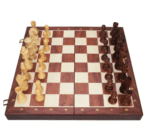 Jeu d’Échecs en Bois Pliable