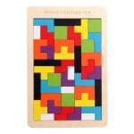 Casse-tête en Bois Tetris