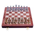 Jeu d’Échecs en Bois Moderne