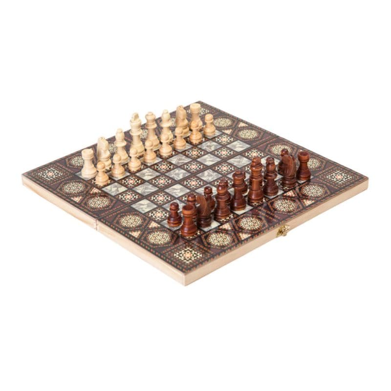 Jeu d’Échecs en Bois Original