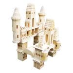 Jeu de Construction en Bois Château Fort