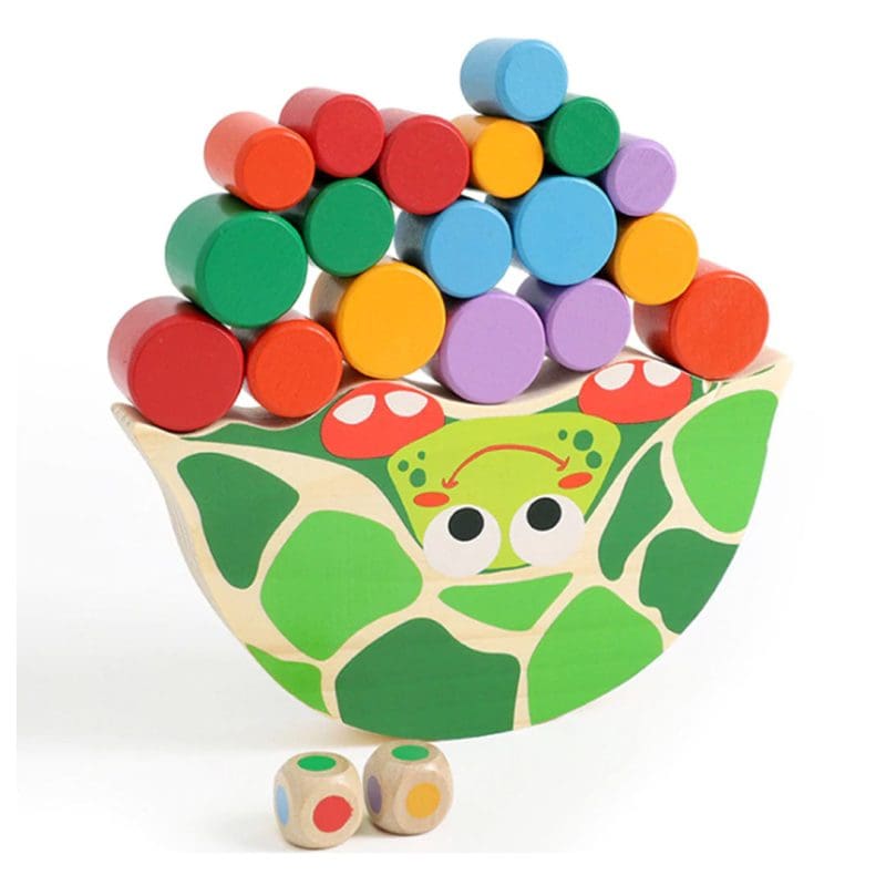Jeu d’Équilibre en Bois Enfant