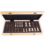 Jeu d’Échecs en Bois Coffret