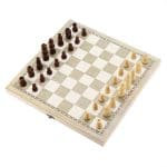 Jeu d’Échecs en Bois et Dames