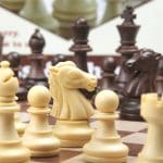 Jeu d’Échecs en Bois Magnétique