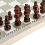 Jeu d’Échecs en Bois et Dames
