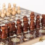 Jeu d’Échecs en Bois Original
