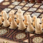 Jeu d’Échecs en Bois Original