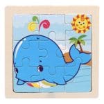 Puzzle en Bois Baleine