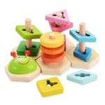 Puzzle en Bois Formes Encastrables